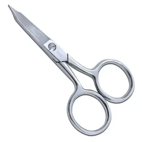 Large ring fine tip scissors